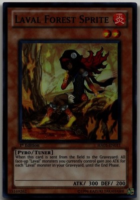 Laval Forest Sprite Super Rare Hidden Arsenal 5: Steelswarm Invasion HA05-EN011