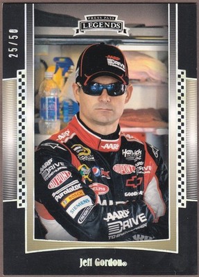 RARE 2012 Press Pass Legends JEFF GORDON Holo Parallel 42; SN# 25/50 WOW!