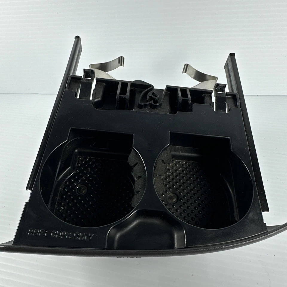 Cenicero portavasos Ford F-150 Expedition 97-03 tablero delantero OEM marrón Foto 2 de 4