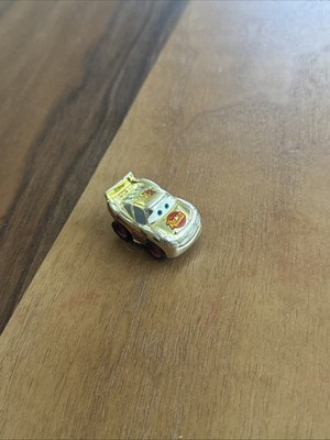 Disney Pixar Cars Micro Drifters Metallic Rusteze Lightning McQueen Mattel