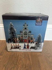 2002 Lemax 12 Piece Carole Towne Wedding Day Christmas Village -READ