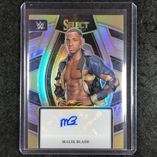 2024 Select WWE MALIK BLADE Signatures Selections Auto Refractor #MLB