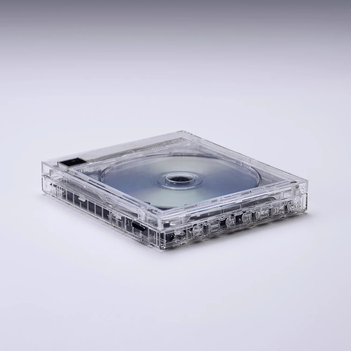 KM5 Instant Disk Audio CP1 Clear CD Player Bluetooth BEAMS 2025