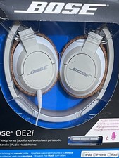 Bose OE2i Audio On-Ear Wired Headphones Earphones White 346019-0030.............