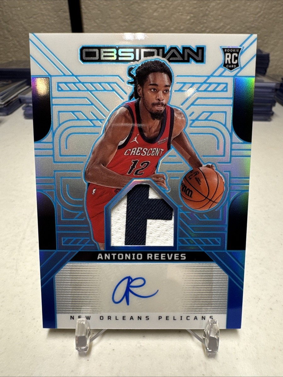 2024-25 Obsidian Basketball Antonio Reeves #RJI-REE Snowcapped