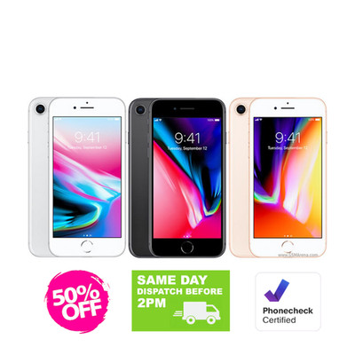 Apple iPhone 8 64GB 128GB CDMA GSM Unlocked At&t T-Mobile 4G LTE