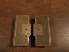 National Cash Register RED BRASS End Caps  NCR