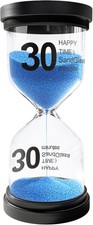 30 Minute Sand Timer, Plastic Hourglass Hour Glass Timer, Acrylic Sand Clock, Sm