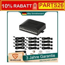 LCD Einparkhilfe +8 Sensoren Vorne Hinteren Universal PDC Parkhilfe Nachrüsten LCD Einparkhilfe +8 Sensoren Vorne Hinteren Universal PDC Parkhilfe Nachrüsten