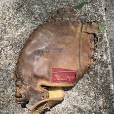 Vintage Rawlings Norm Larker CM 28 Model Baseball Glove Made in USA, See Desc.