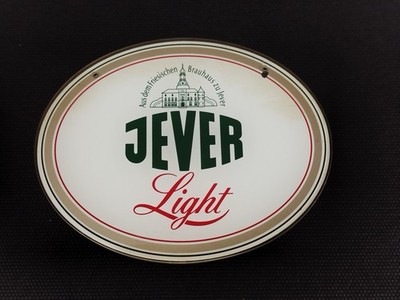 Brauerei Bier Emblem Schild Zapfhahnschild - JEVER - Light - ZHS ohne Kette