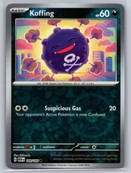 Koffing 109/165 Scarlet & Violet 151 Reverse Holo