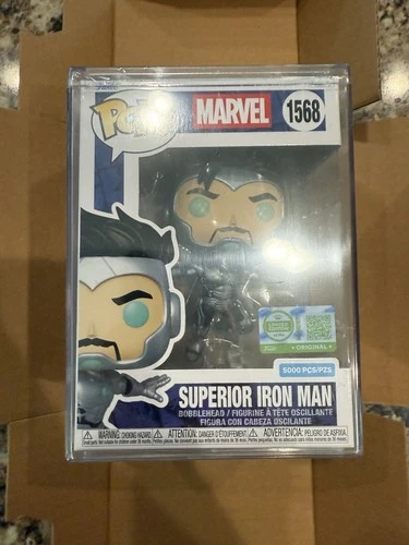 Funko Pop! Marvel #1568 Superior Iron Man Limited Edition 5000 w/ Protector