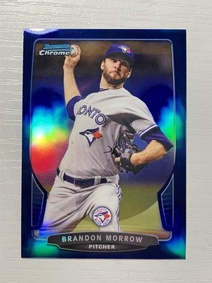 2013 Bowman Chrome - Brandon Morrow #160 Blue Refractor /250