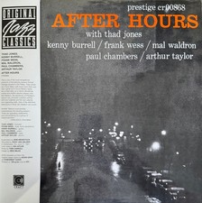 CRAFT RECORDINGS CR-00868 AFTER HOURS JONES BURRELL WESS WALDRON CHAMBERS !
