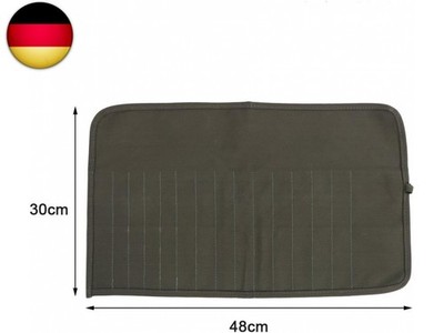 Ausla Stifterolle Rollmäppchen, 30 Löcher Pinseltasche, Leinwand Pinseltasche F