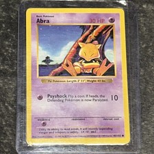 ABRA Pokemon Card - WOTC - Base Set - Shadowless - 43/102