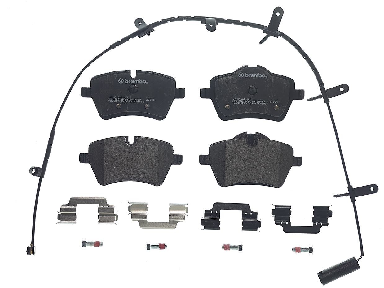 Brembo Bremsbelagsatz, Scheibenbremse P 06 104 Für Mini Bmw - Bild 3
