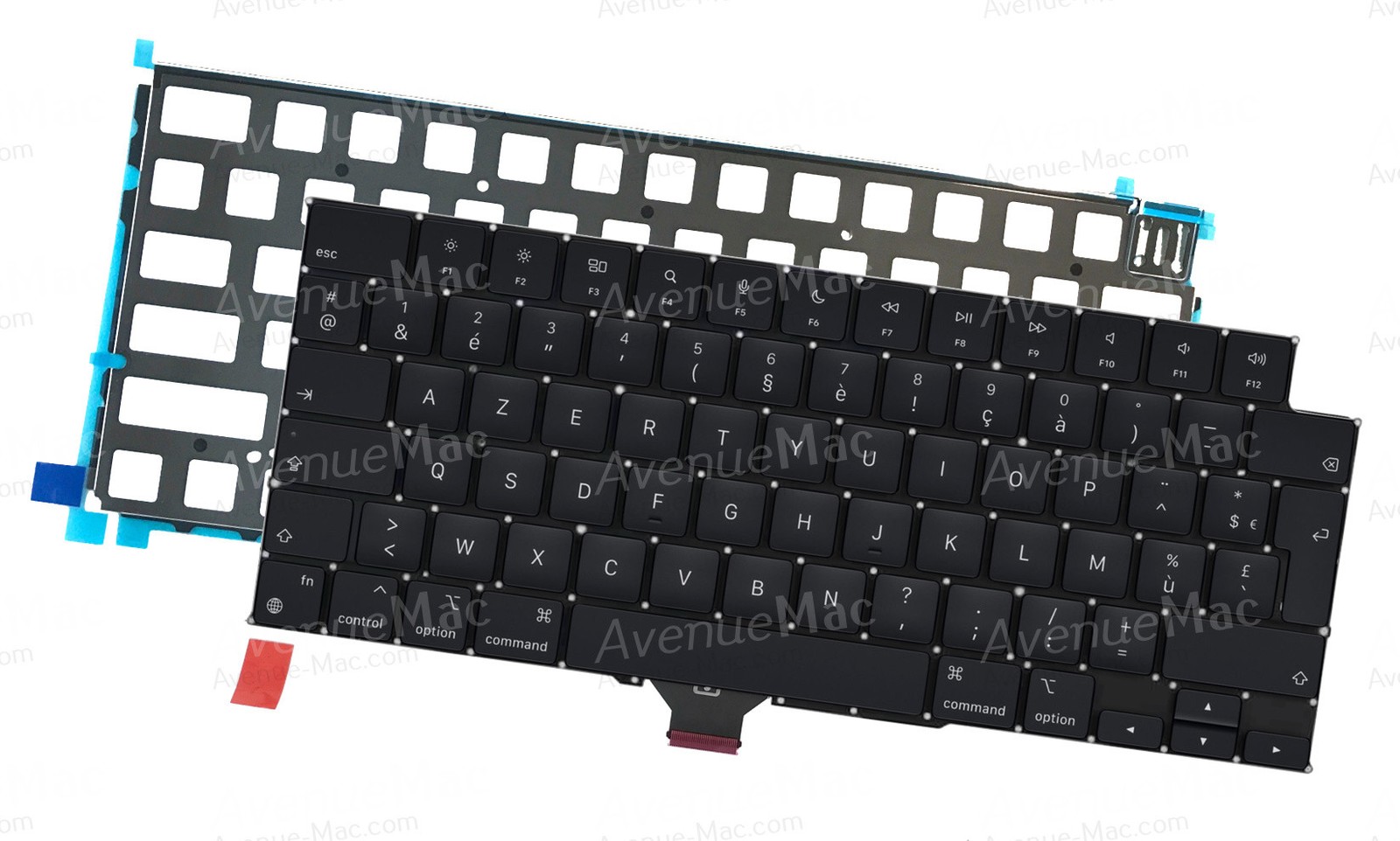 Clavier FR AZERTY pour MacBook Pro 16 A3403 pour travailler efficacement au café