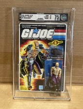 GI Joe DR. MINDBENDER 1986 AFA 75 MOC Vintage Factory Sealed Action Figure