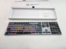 Logickeyboard Wireless Backlit 'Titan' Keyboard TKM2 New Avid Media Composer