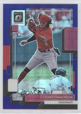 2022 Panini Donruss Optic Purple Pandora Prizm 62/99 Jonathan India #146 0r2f