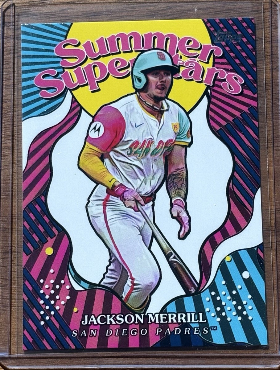 ジャクソン メリル ボブルヘッド 2025 ジャクソンメリル バブルヘ h02O 2025 Topps Series 1 - #125 Future Stars Jackson Merrill (RC