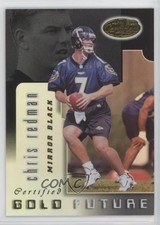 2000 Leaf Certified Gold Future Mirror Black 10/25 Chris Redman #CGF7 0ac9