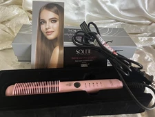 SOLEIL Styling Comb Ionic Flexible Guard 450° Rose Gold 