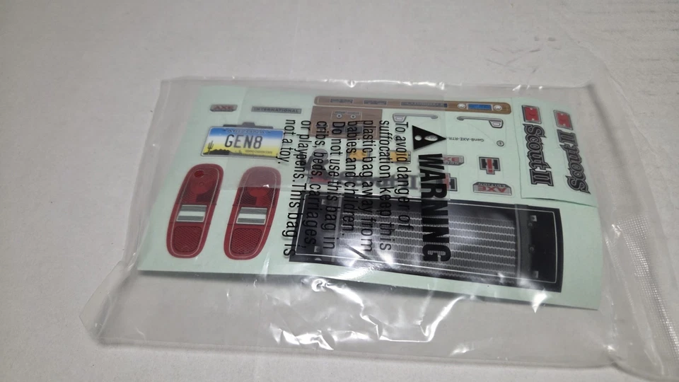 Redcat RER12080 AXE Clear Body Pre-cut : Gen8 - Image 3 of 4