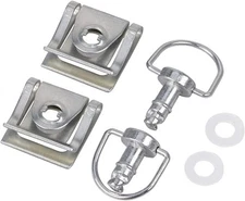 2PK Polaris 1/4 TURN BODY PANEL HOOD FASTENER CLIP RMK 600 800 SNOWMOBILE PIN  