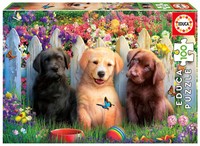 8412668199941 Puzzle Educa 100 ElementóW Educa Puzzle 100 El. Szczeniaki Educa