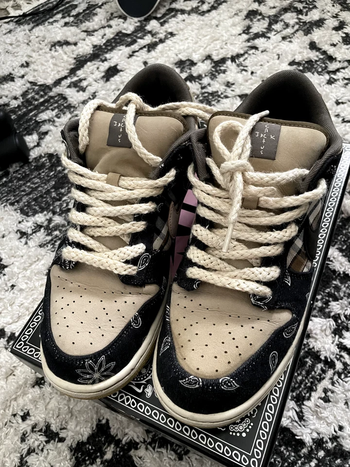 Size 11 - Nike Travis Scott x SB Dunk PRM QS Low Cactus Jack - Special Box - Image 4 of 4