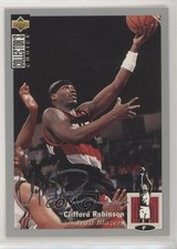 1994 Upper Deck Collector's Choice Silver Foil Signature Clifford Robinson 1m8