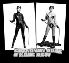 CATWOMAN NOIR  DOUBLE SIDED 2 BOOK SET (Nude/Nice) - Deviant Nation Lt 100 w CoA