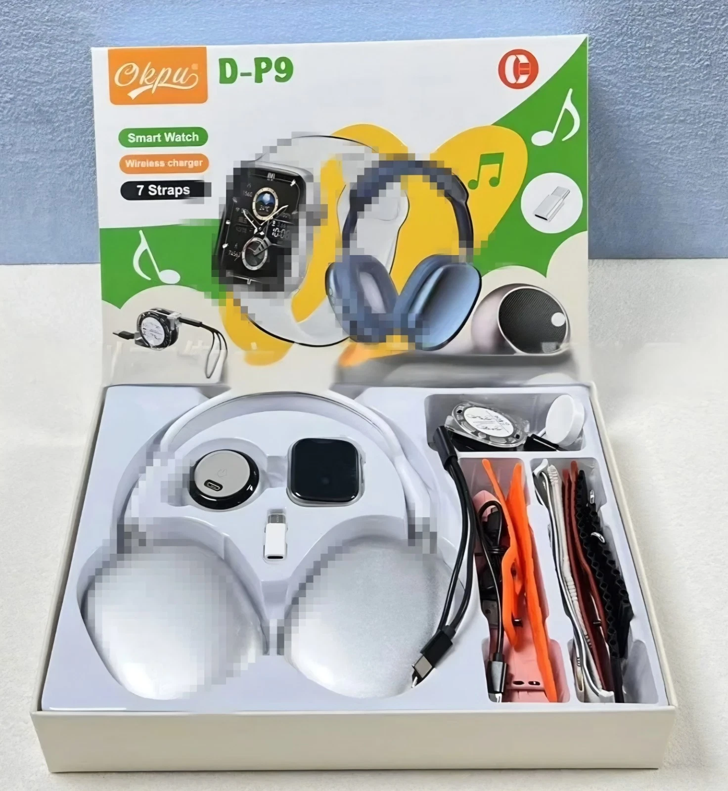 smart watch android AI assist Multiple Straps Fitness Headphones Speaker