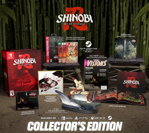 SHINOBI ART OF VENGEANCE - Collector’s Edition - Xbox - Preorder - Foto 2 di 6