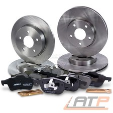 BREMSSCHEIBEN + BREMSBELÄGE BREMSKLÖTZE VORNE + HINTEN FÜR FORD FOCUS 2 1.4-2.0