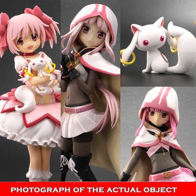 Magia Records Puella Magi Madoka Magica　Iroha Tamaki Kyuubey Madoka　  set of 4