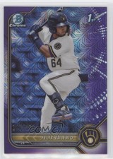 2022 Bowman Chrome Prospects Mega Box Purple Mojo Refractor Felix Valerio 0m4r