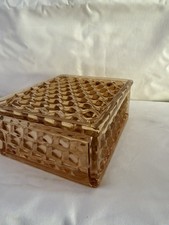 American Fostoria Rare Handkerchief Box