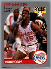 1990-91 NBA Hoops - Jeff Martin #148 (RC)