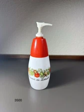 Gemco Ketchup Pump Spice of Life Corningware Coordinate Glass Jar