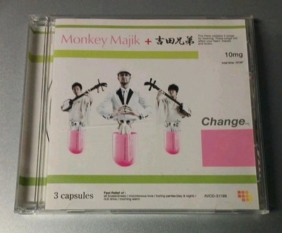 Monkey Majik CHANGE CD Compact Disc Import Made In Japan VG 