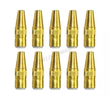 NST-3818B Nozzle Centerfire Slim 3/8" 1/8" Recess Brass for Bernard MIG gun part