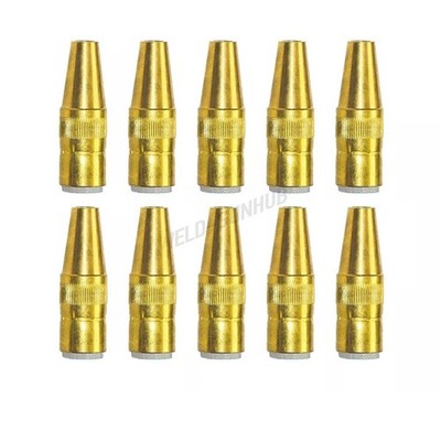 NST-3818B Nozzle Centerfire Slim 3/8'' 1/8'' Recess Brass for Bernard MIG gun part