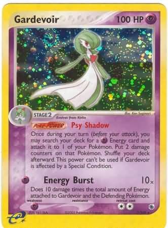 Gardevoir - 7/109 - Pokemon Ruby & Sapphire Holo Card NM