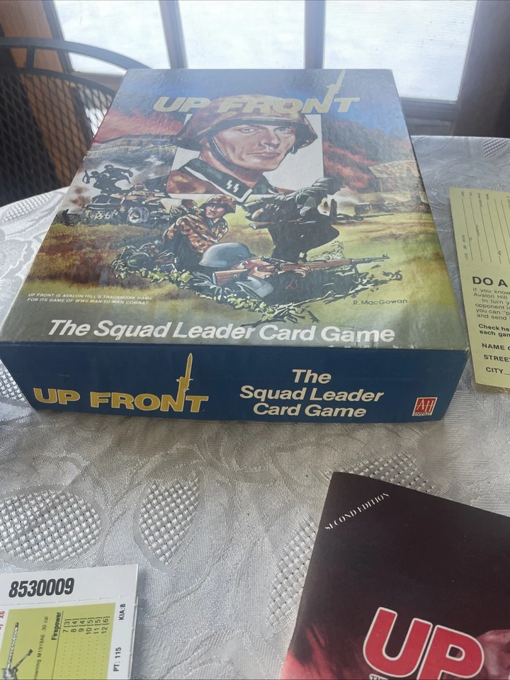 Avalon Hill Up Front 1ª Ed. Sin perforar, comprobado-completo. Olor tipo sótano Foto 3 de 4