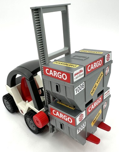 Playmobil 4314 Airport Cargo Zone Forklift (Incomplete) - Picture 21 of 21