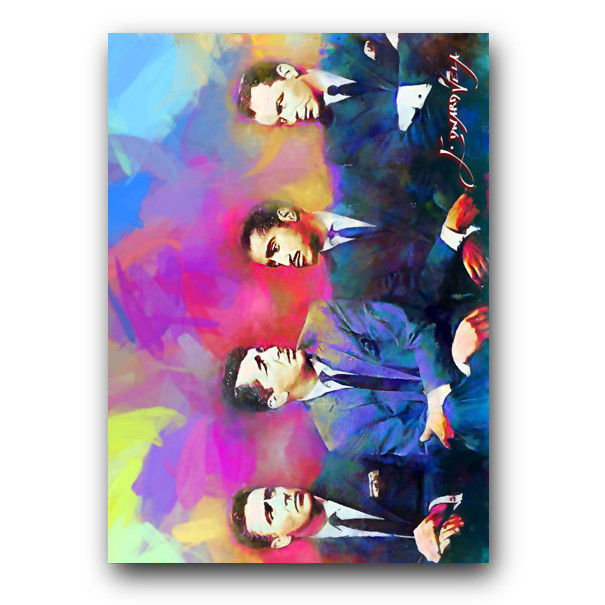 The Rat Pack #4 Art Card Limited 39/50 Edward Vela Signed (Celebrities -)